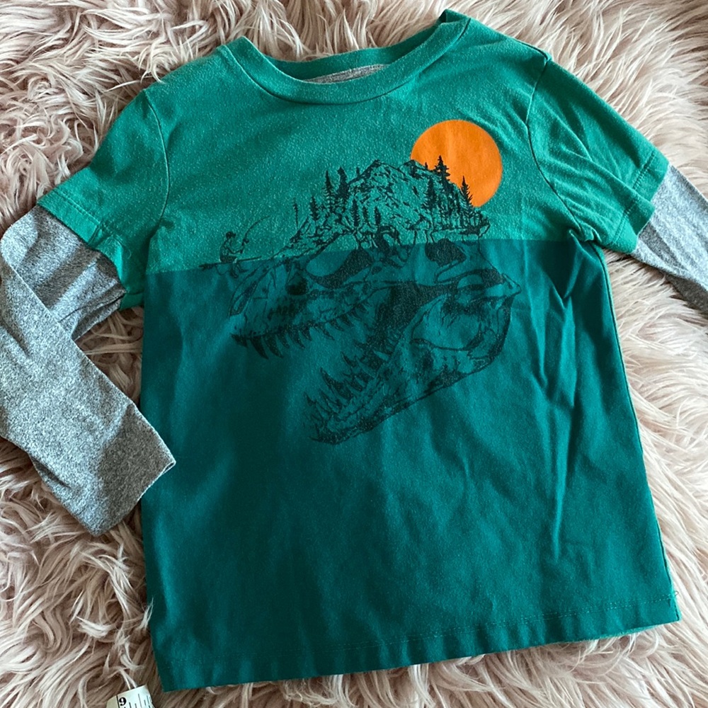 Boys Dino Long Sleeve